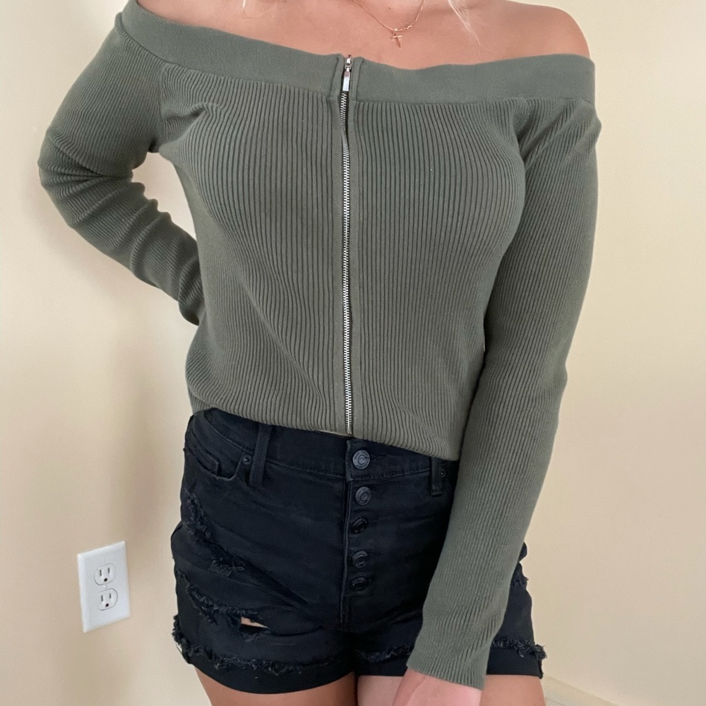 EXPRESS Off the Shoulder Sweater